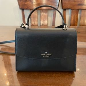 kate spade black crossbody handbag purse